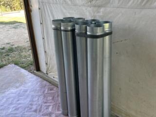 Продаю новые водосточные трубы оцинкованные недорого