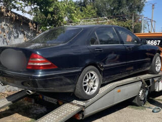 Разбор mercedes benz w220 4,3 бензин 1999год