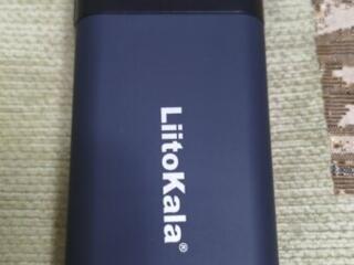 Зарядное устройство + пауэрбанк ''Liitokala'', новое, в упаковке.