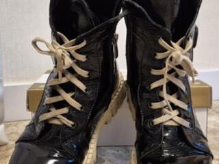 Ботинки б/у кожа 34р-р