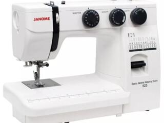 JANOME Heavu Duty 523 25 операций, петля-полуавтомат, нитевдеватель