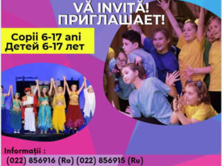 Art-studio TRIUMF: Pentru copii 6-17 ani, Для детей 6-17 лет