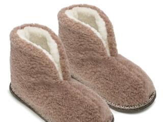 Чуни из овечьей шерсти, размер 39