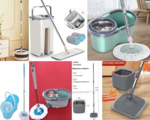 Продам швабры лентяйки с отжимом, новые в упаковке, с ведром и без