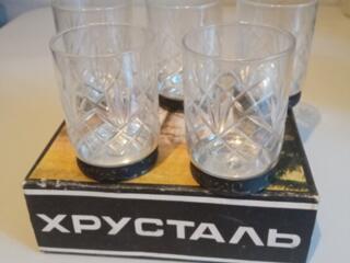 Хрустальные стопки СССР