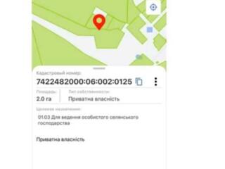 продаж ділянка сільськогосподарського призначення Корюківський, Корюкі