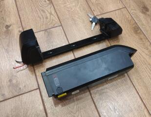 Аккумулятор (батарея) для электровелосипеда 48v, крепление и зарядка