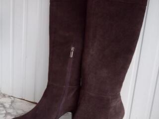 Теплые сапоги из натуральной замши р. 38