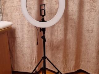 Кольцевая лампа LED со штативом (100 Вт)