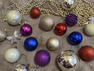 Елочные шары 42 шт 350 руб