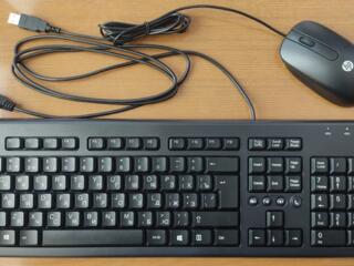 Новые клавиатура и мышь HP