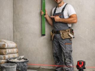 ШТУКАТУРКА= СТЯЖКА ПОЛА