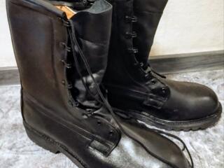 ВСЕСЕЗОННЫЕ КОЖАНЫЕ ботинки с высоким берцем для охотников и рыболовов