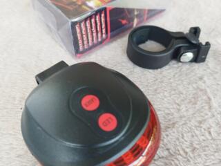 Задний велосипедный фонарь с лазерными лучами, Ваша безопасность!