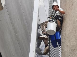 Альпинист, высотные работы, утепление.