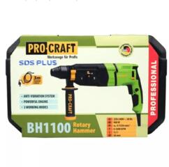 Перфоратор PROCRAFT 1100. Ежедневные бесплатные доставки. Рассрочка.