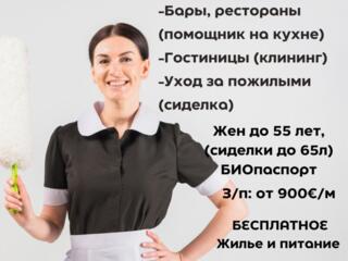 Работа в Италии