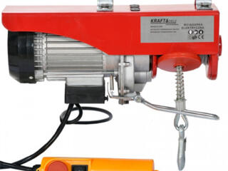 Тельфер электрический Kraft&Dele 800 кг БЕНДЕРЫ СТРОЙ ДВОР ТИТОВА 80