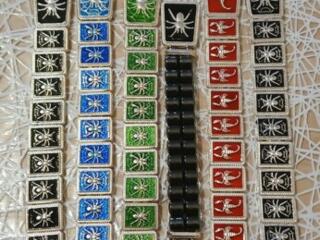 Чётки мурки перекидные подвесные автомобильные ручная работа!