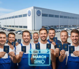 Словакия возобновляет набор. Заводы автоиндустрии!