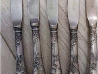 Куплю набор мельхиоровых ножей