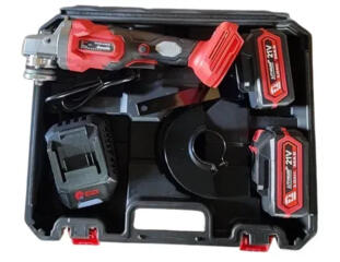 Аккумуляторная бесщеточная болгарка EDON (2 акб, Кейс) СОВЕТСКАЯ 1 А