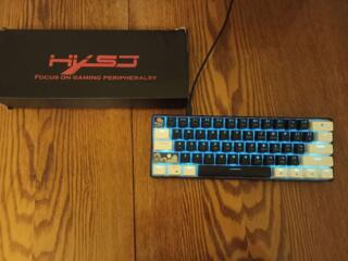 Продам клавиатуру механика синие свичи дёшево