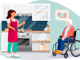 Сиделка, помощь по хозяйству, повар