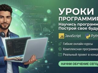 Преподаватель программирования с опытом более 4 лет.