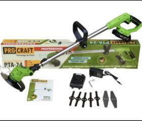 Коса Аккум. PROCRAFT (2 АКБ) 8 ножей. Ежедневные доставки, рассрочка.