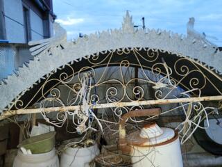 Продам металлический навес (ганок) из оцинковки