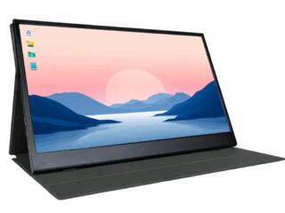 15,6’’ Портативный монитор FULL HD Denver PMO-15602 ЗАРЯДКА + 3 КАБЕЛЯ