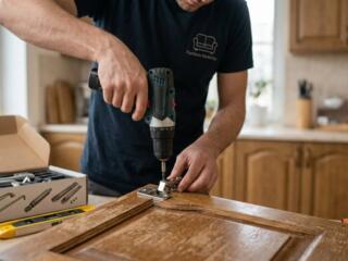 Вторая жизнь вашей мебели! Профессиональный ремонт и замена фурнитуры.