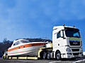 Трал для перевозки негабаритных грузов д 13х ш 3х в 0,8м 15 тн.