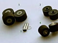 Прижимные резиновые ролики для кассетных магнитофонов.