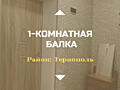 1-комнатная с кап. ремонтом на Балке - Тернополь
