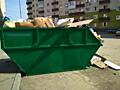 Вывоз мусора строительная лодка контейнер под мусор контейнер