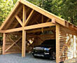 Навесы для автомобилей любой сложности