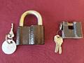 Продам замки навесные рабочие с ключами, б/у. Торг.
