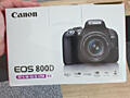 Новая камера Canon 800d body (НОВАЯ) 500 €