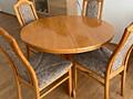 Набор стол+4 стульев из дерева (Германия)
