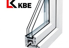 Окна и двери из качественного профиля KBE.