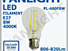 Bec led filament, ILUMINAREA cu led, becuri led filament, PANLIGHT