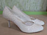 Новые белые свадебные, вечерние туфли 37 - 37,5 -- отдам дешево
