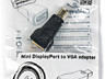 Adapter Gembird Mini DisplayPort - VGA / A-mDPM-VGAF-01