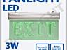 Светодиодные светильники аварийного освещения, EXIT, аварийные LED