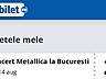 Продам два билета на концерт Metallica в Бухаресте 14.08.2019
