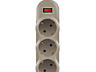 Surge Protector Sven SF-03L / 3 Sockets / 3.0m /