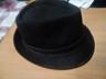 Стильная новая черная шляпа