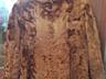Куртка кожаная теплая с чернобуркой и полушубок натуральный(козочка)
